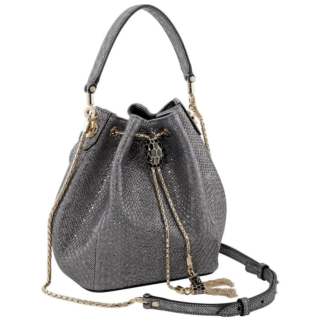 商品BVLGARI|Serpenti Forever Bucket Bag- Grey,价格¥21251,第3张图片详细描述