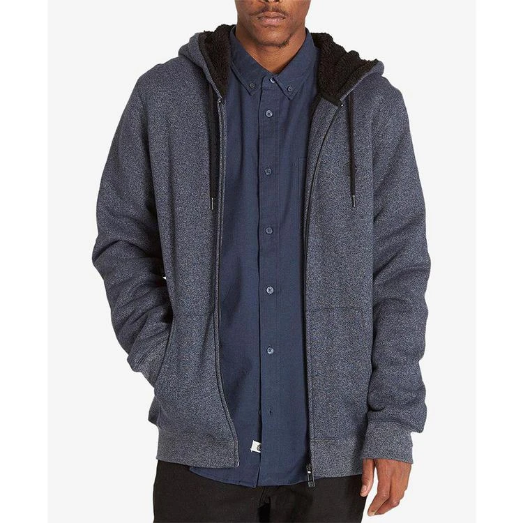 商品Element|Men's Halton Heathered Zip-Front Hoodie,价格¥209,第1张图片