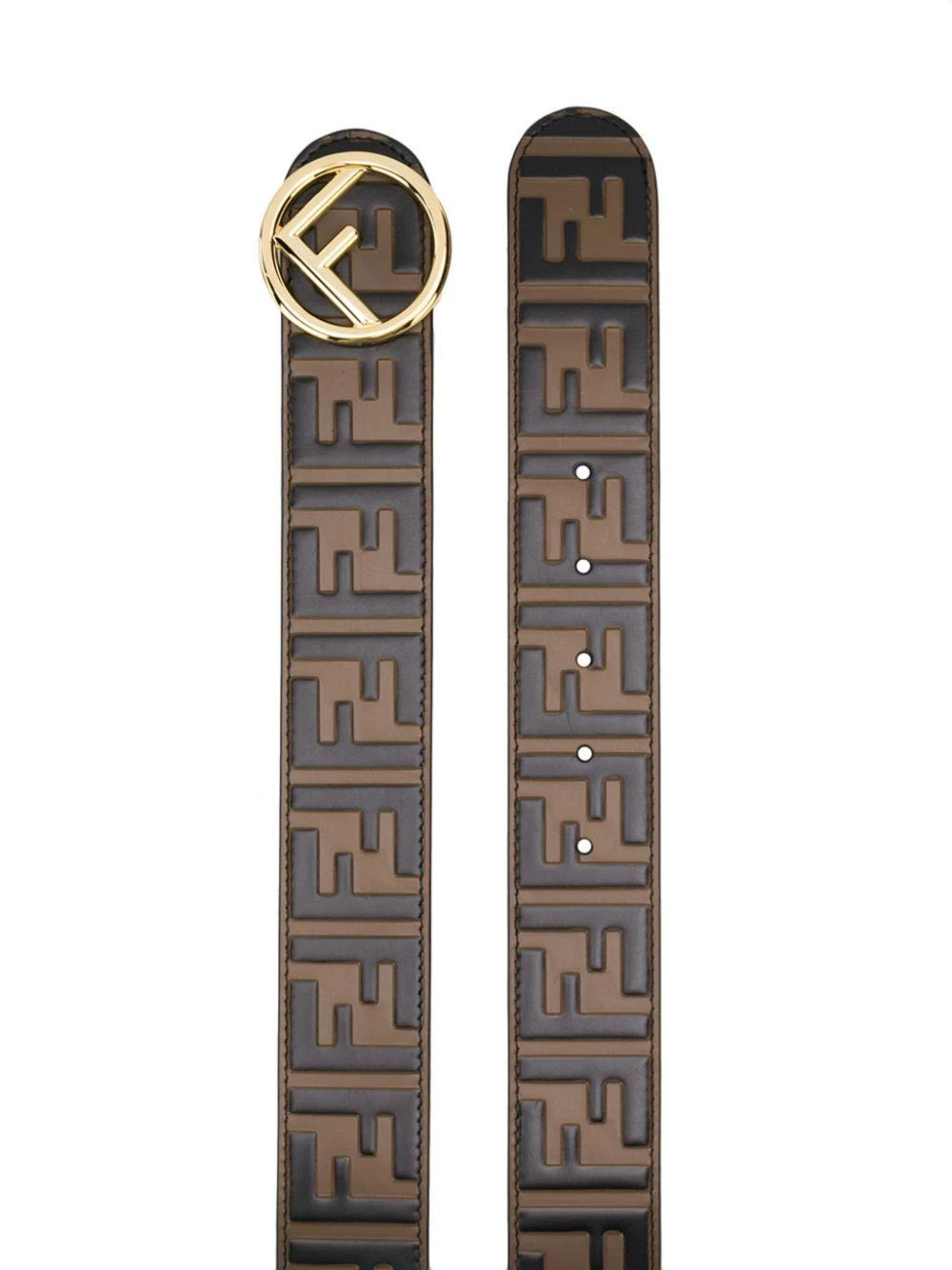 商品[国内直发] Fendi|FENDI 女棕色女士腰带 8C0585A5TLF13VK,价格¥4213,第1张图片