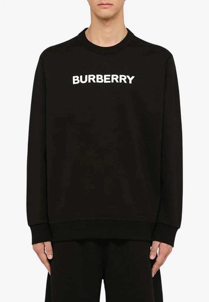 商品Burberry|Logo-Printed Pullover Sweatshirt,价格¥5330,第1张图片