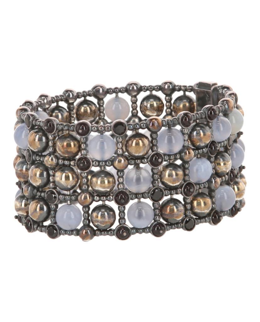 商品Bottega Veneta|Beaded Cuff Bracelet,价格¥10470,第1张图片