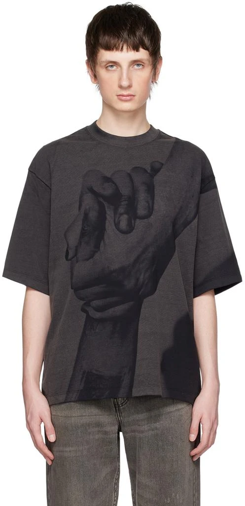 商品Calvin Klein|Black Grasp T-Shirt,价格¥358,第1张图片