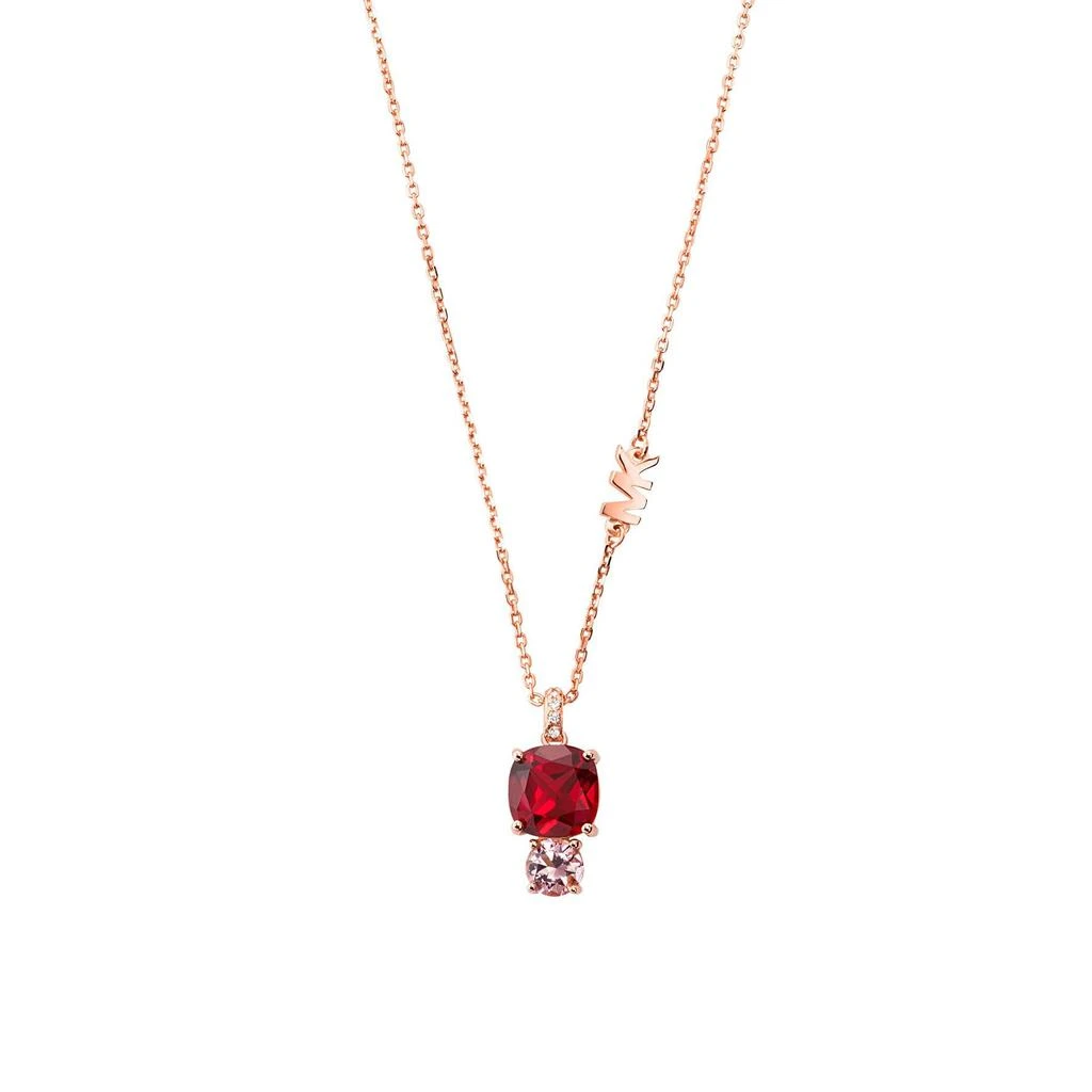 商品Michael Kors|Brilliance Sterling Silver Pendant Necklace,价格¥848,第2张图片详细描述