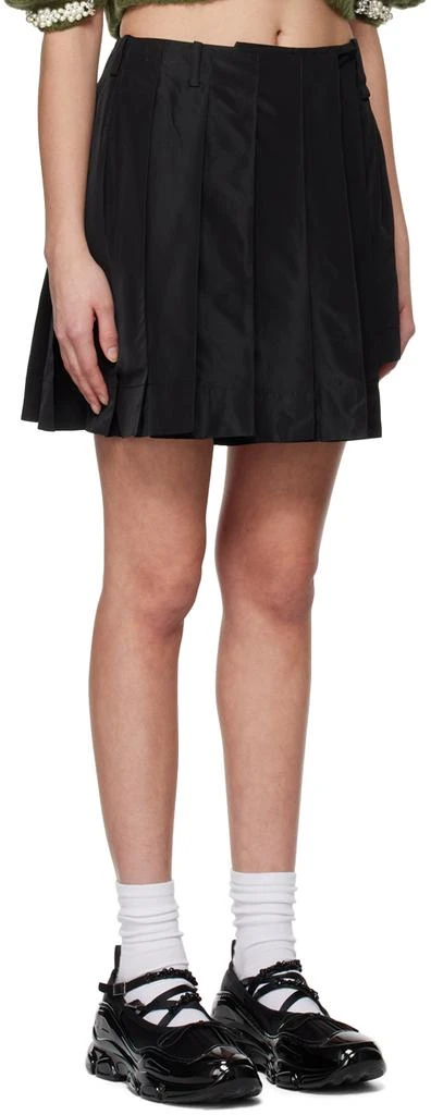 商品Simone Rocha|Black Pleated Front Skort,价格¥2835,第2张图片详细描述