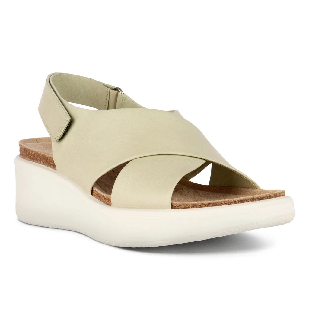 商品ECCO|ECCO WOMEN'S FLOWT WEDGE CORK SANDAL,价格¥718,第2张图片详细描述