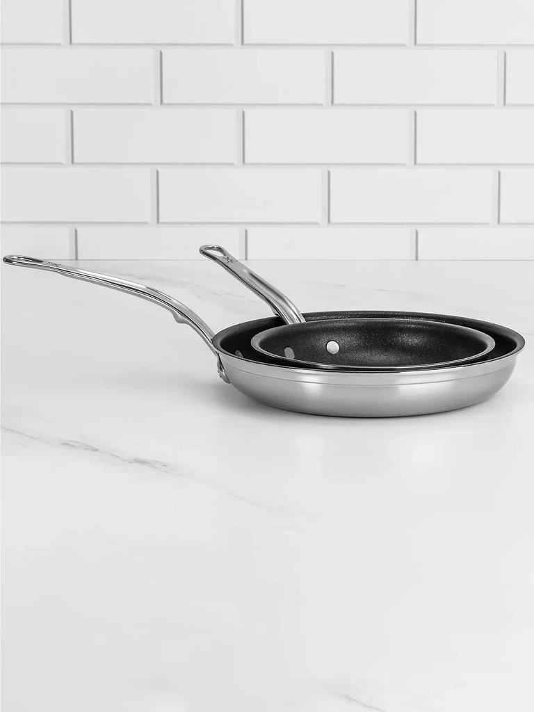 商品Hestan|ProBond Professional Clad Non-Stick Stainless-Steel 2-Piece Skillet Set,价格¥2248,第2张图片详细描述