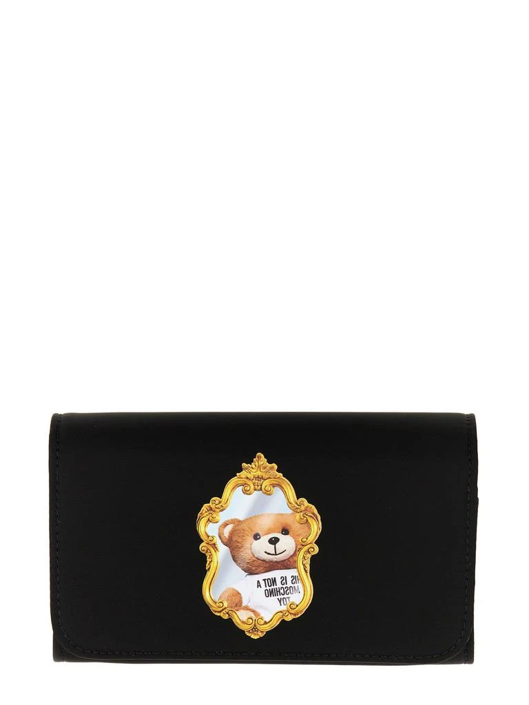 商品Moschino|Moschino Mirror Teddy Bear Shoulder Bag,价格¥2667,第1张图片