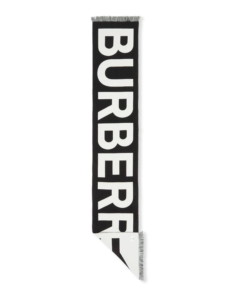 商品Burberry|Men's Logo Wool Football Scarf,价格¥2702,第3张图片详细描述