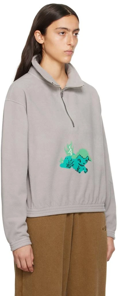 商品We11done|Gray Pony Sweater,价格¥584,第2张图片详细描述