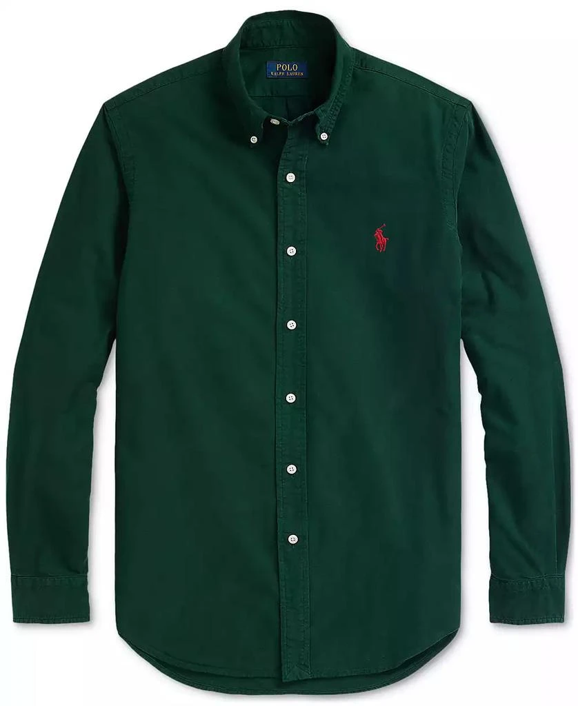 商品Ralph Lauren|Men's The Iconic Cotton Oxford Shirt,价格¥688,第4张图片详细描述