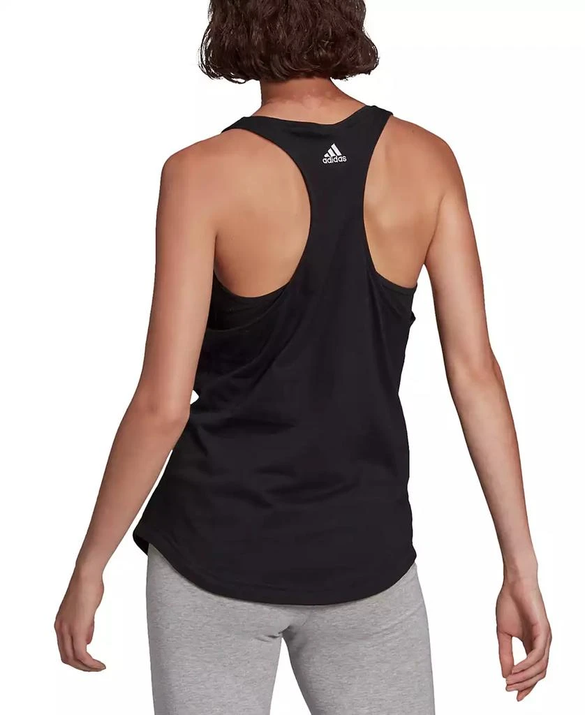 商品Adidas|Women's Cotton Essentials Loose Logo Tank Top,价格¥135,第2张图片详细描述