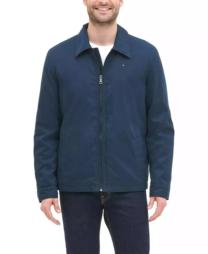 商品Tommy Hilfiger|男士商务休闲翻领夹克棉服秋冬外套,价格¥523,第1张图片