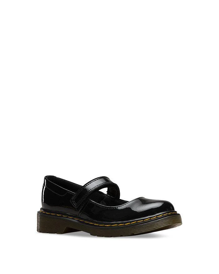 商品Dr. Martens|Girls' Maccy Black Patent Mary Jane Flats - Toddler, Little Kid, Big Kid,价格¥450,第1张图片详细描述