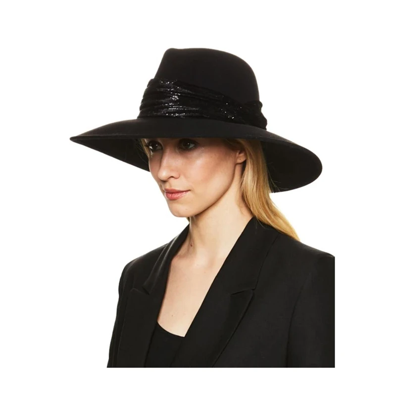 EUGENIA KIM 女士黑色帽子 2800603519-BLACK 商品