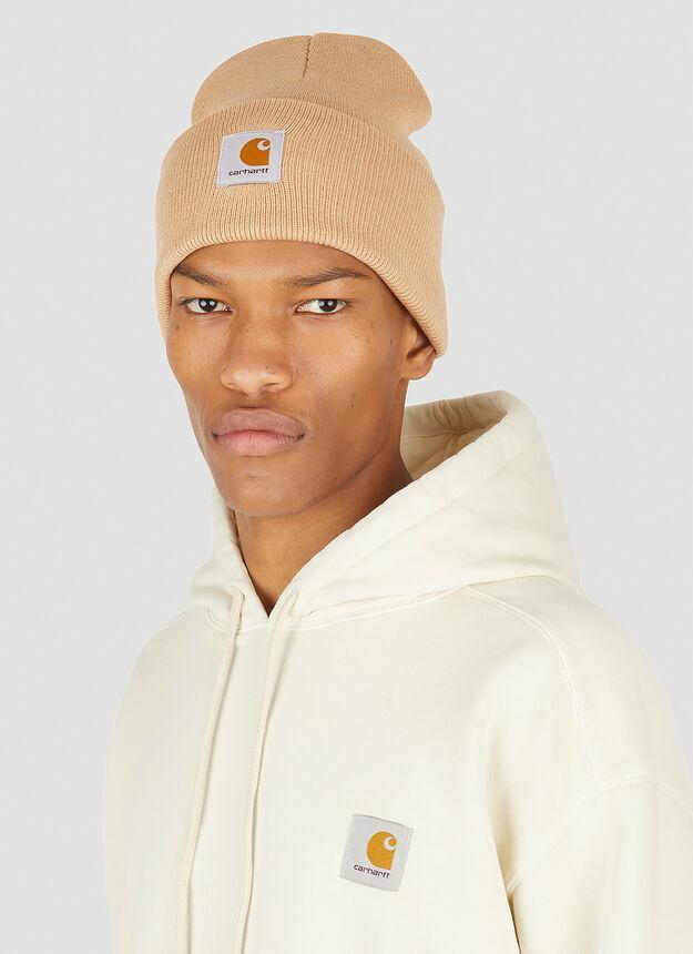 商品Carhartt|Logo Patch Watch Hat in Beige,价格¥147,第4张图片详细描述