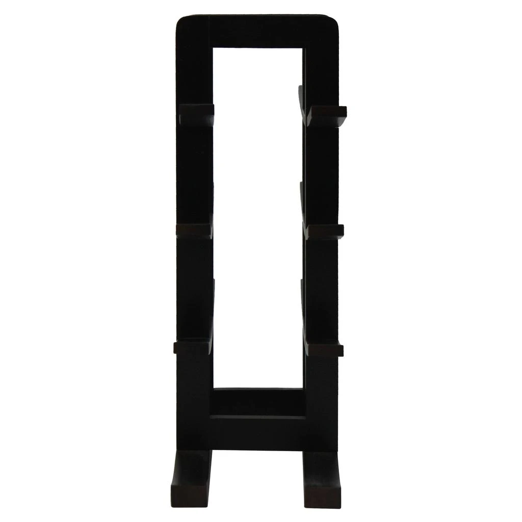 商品Oceanstar|12-Bottle Dark Espresso Bamboo Wine Rack,价格¥348,第4张图片详细描述