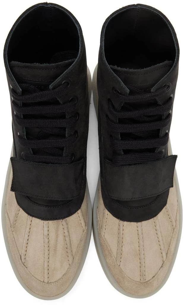 商品Fear of god|Black & Taupe Duck Boots,价格¥1787,第4张图片详细描述