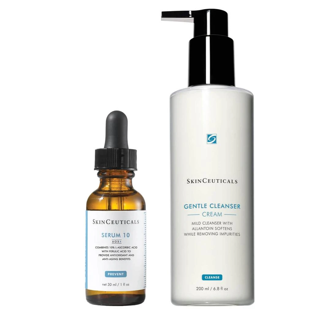 商品SkinCeuticals|左旋C10%精华液 30ml ＋ 温和洁面乳 200ml,价格¥731,第1张图片