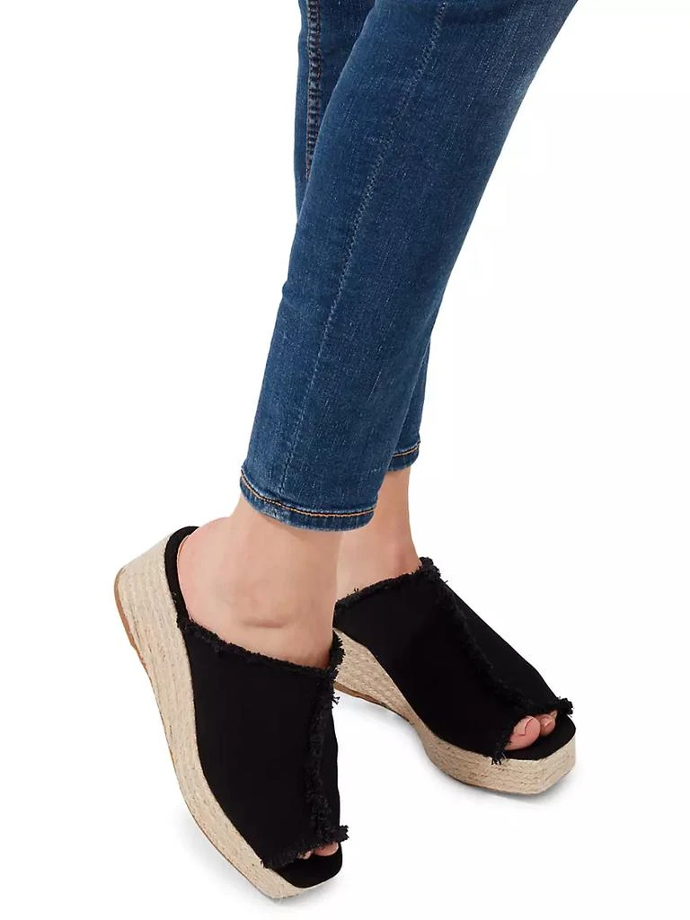 商品CASTAÑER|Queral Canvas Espadrille Platform Mules,价格¥551,第4张图片详细描述