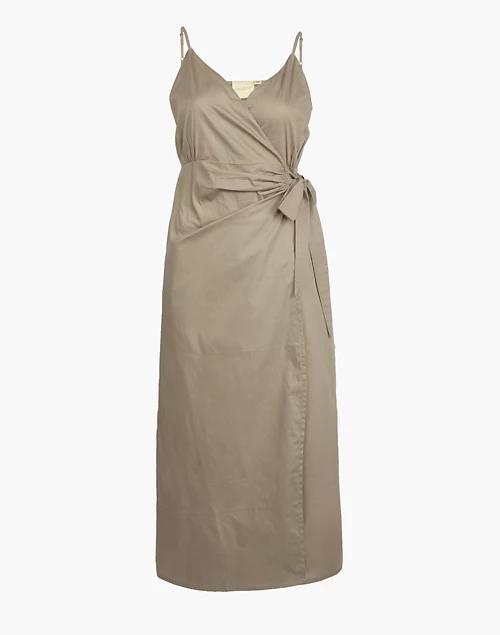 商品Madewell|Reistor Strappy Wrap Dress,价格¥1083,第1张图片