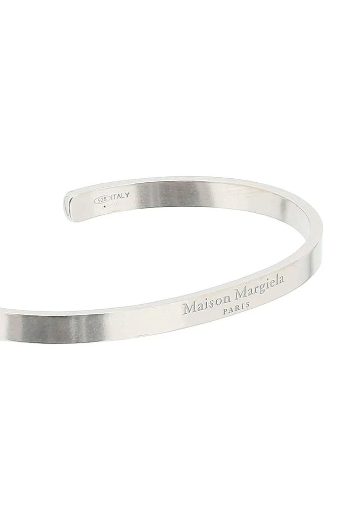 商品MAISON MARGIELA|silver cuff bracelet,价格¥1871,第3张图片详细描述