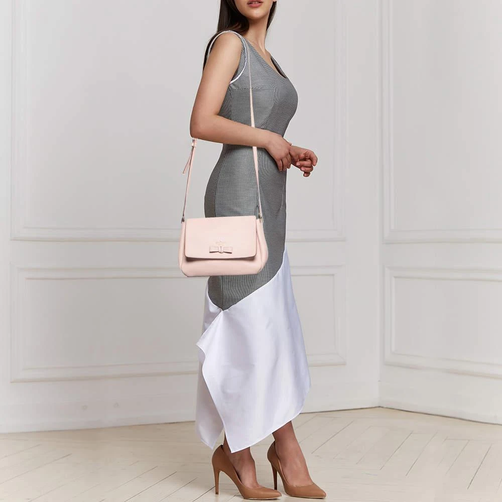 商品[二手商品] Kate Spade|Kate Spade Light Pink Leather Pershing Street Ava Crossbody Bag,价格¥801,第2张图片详细描述