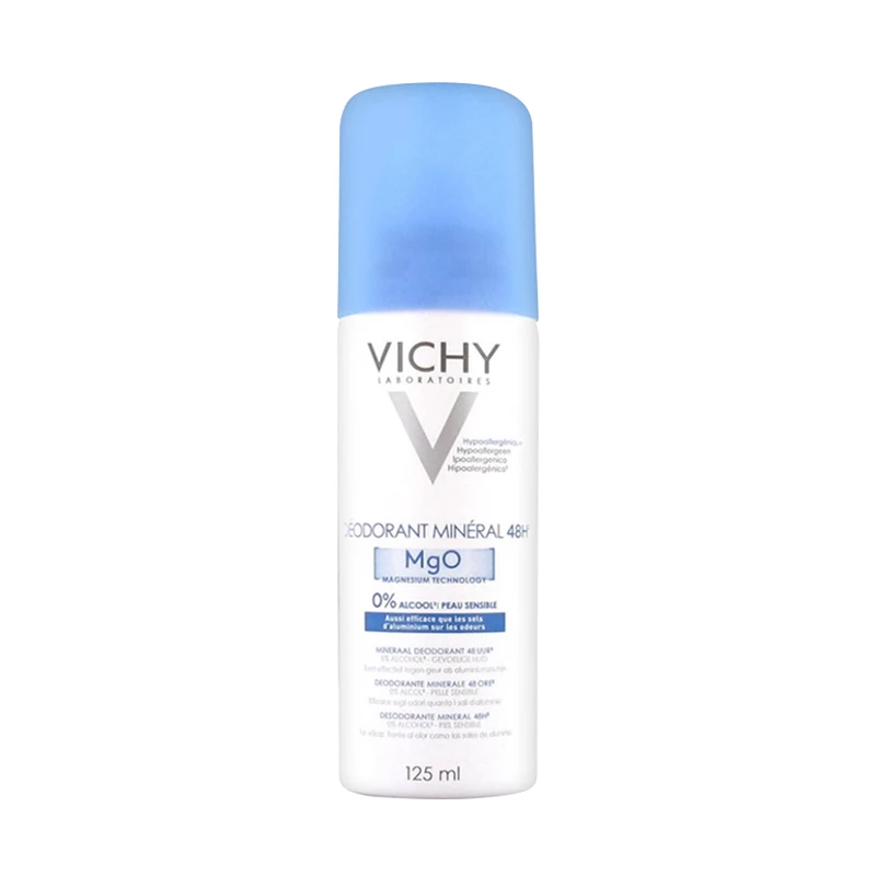 商品Vichy|薇姿 48H矿物清新喷雾125ml 持久清新香体舒适去异味,价格¥131,第1张图片