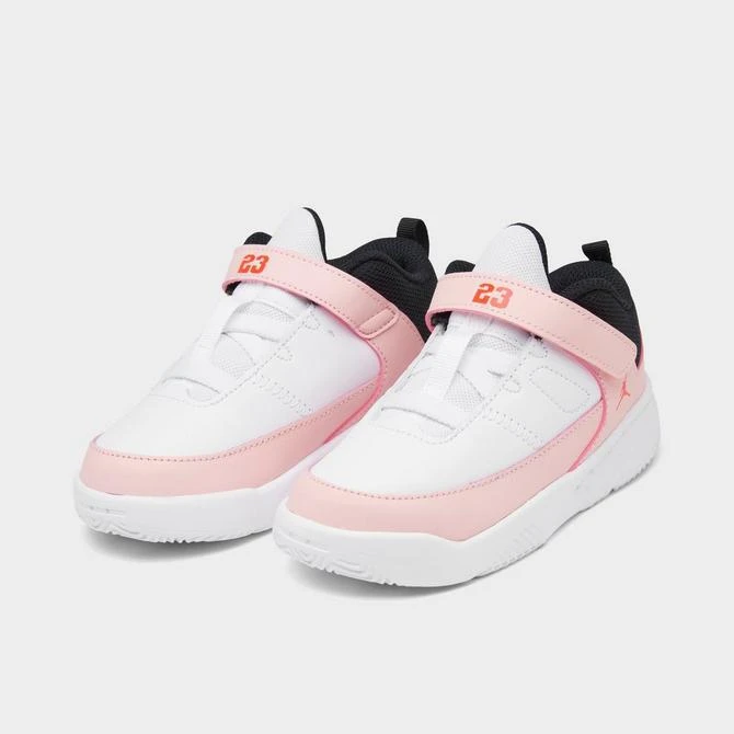 商品Jordan|Girls' Toddler Jordan Max Aura 3 Basketball Shoes,价格¥186,第2张图片详细描述