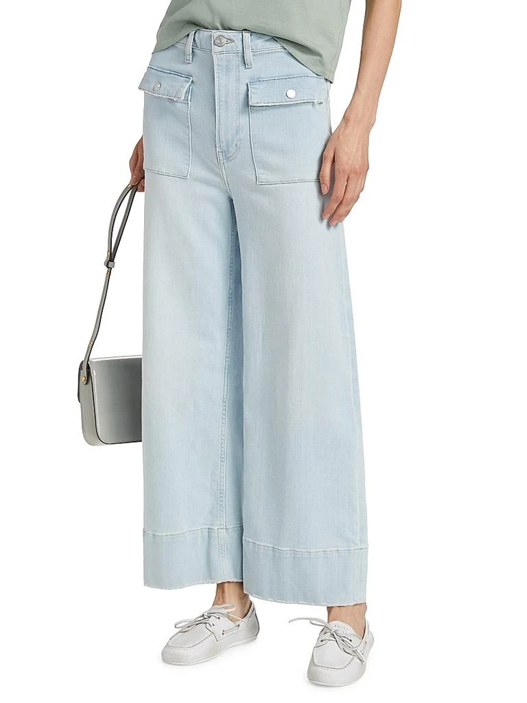 商品FRAME|The '70s Patch Pocket Straight-Leg Jeans,价格¥824,第3张图片详细描述