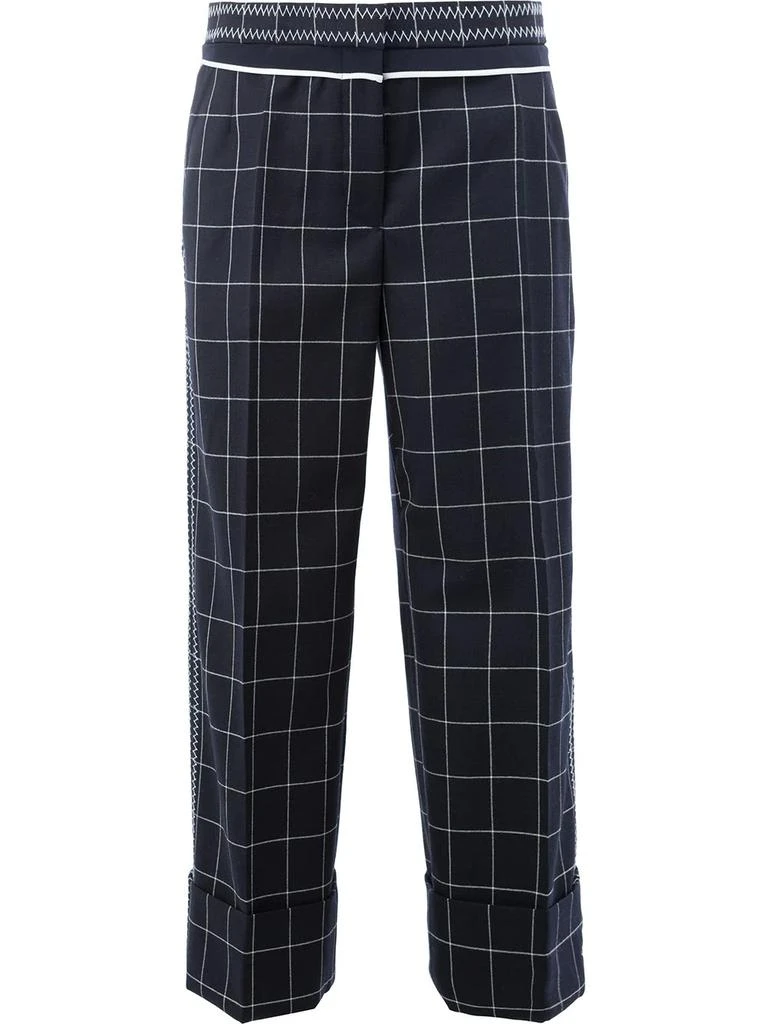 商品Thom Browne|THOM BROWNE checked tailored pants,价格¥5723,第1张图片