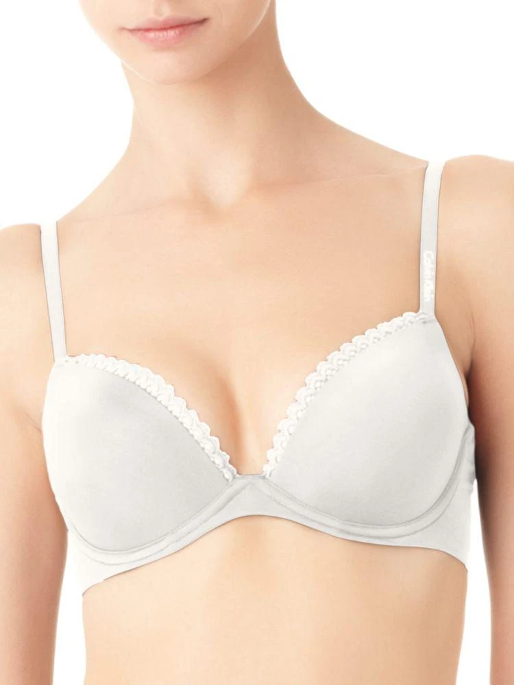 商品Calvin Klein|Seductive Comfort Customized Lift Bra,价格¥107,第1张图片