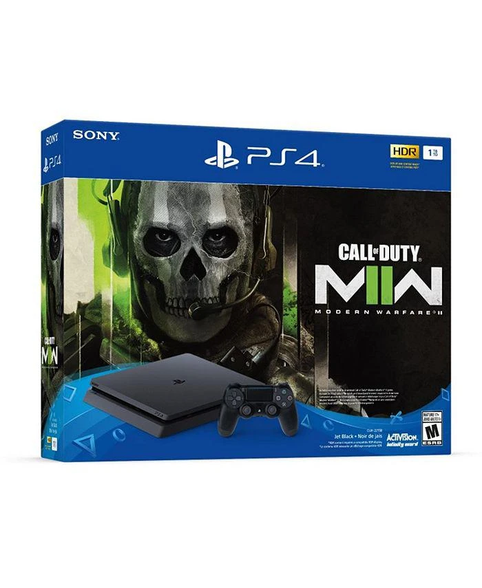 商品SONY|PlayStation 4 Slim 1TB Call of Duty: Modern Warfare II Core Bundle with Spider-Man Game and Wired Headset,价格¥4789,第2张图片详细描述