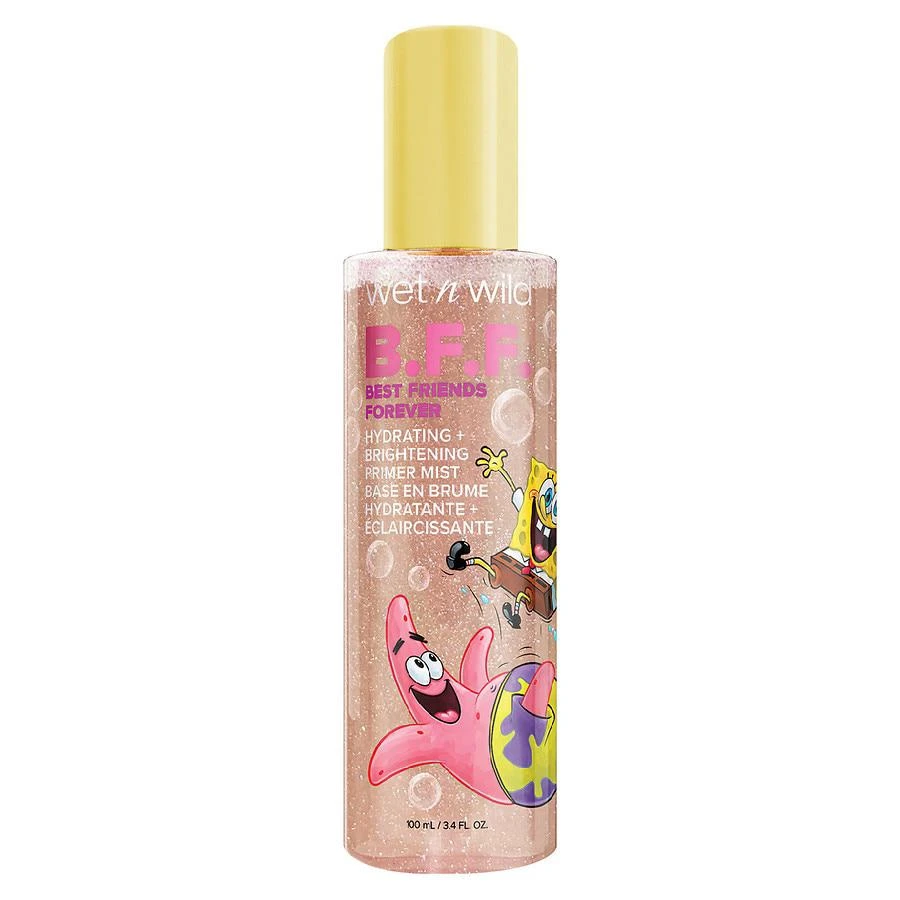 商品SpongeBob SquarePants x Wet n Wild|B.F.F. Hydrating + Brightening Primer Mist,价格¥36,第1张图片