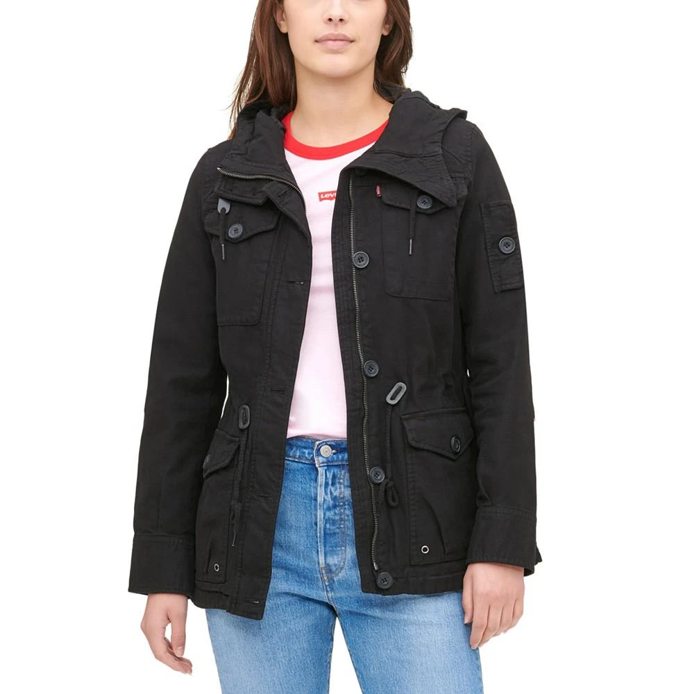 Levi's Women's Hooded Military Jacket 1