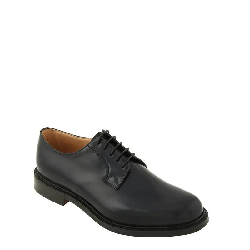 商品Church's|BLACK SHANNON DERBY SHOES,价格¥6020,第2张图片详细描述