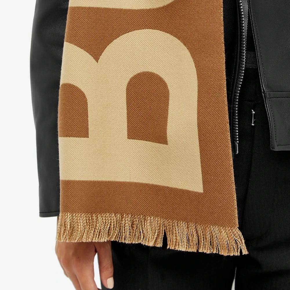 Burberry Text Logo Football Scarf 商品