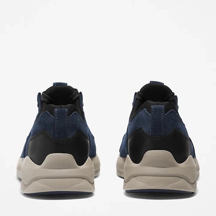 商品Timberland|Bradstreet Ultra Leather Trainer for Men in Navy,价格¥1095,第5张图片详细描述