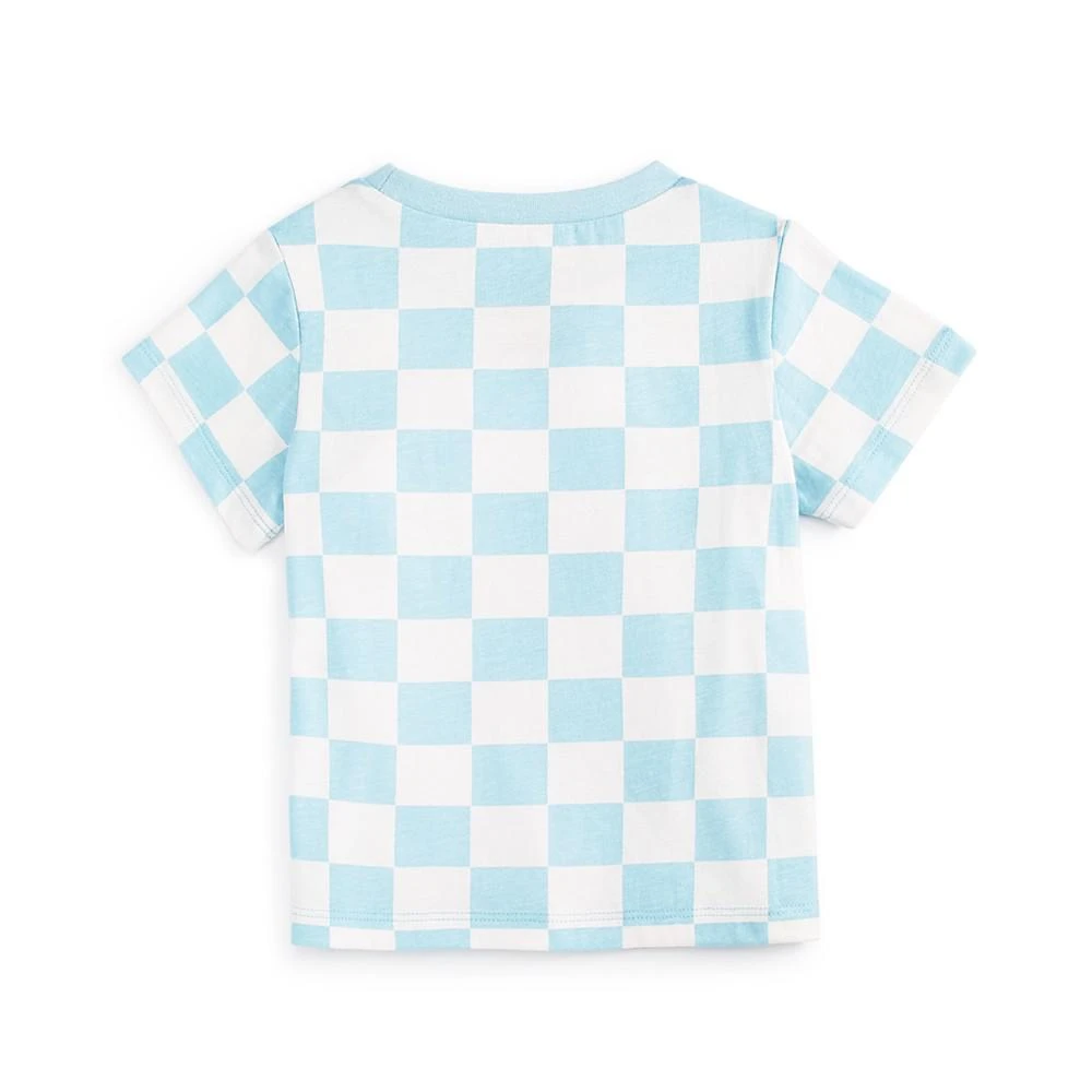 商品First Impressions|Baby Boys Checker Board T-Shirt, Created for Macy's,价格¥38,第2张图片详细描述