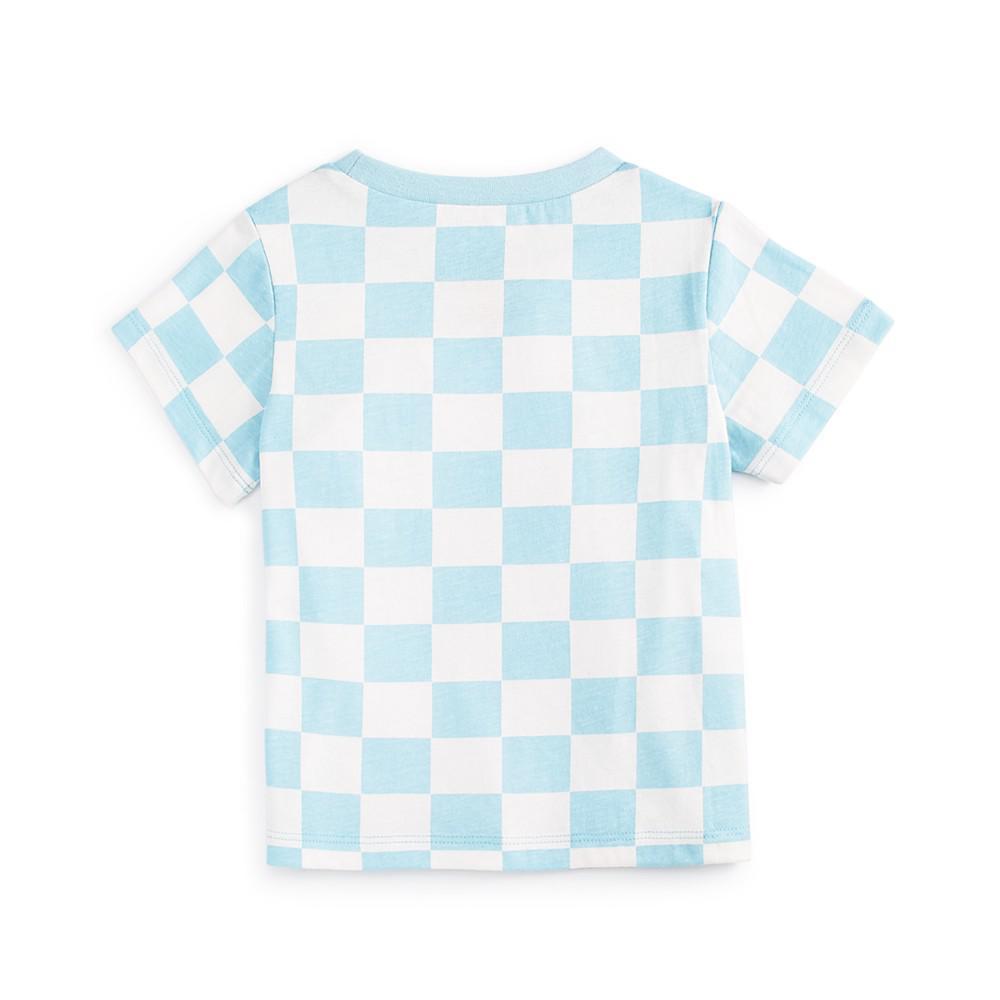 商品First Impressions|Baby Boys Checker Board T-Shirt, Created for Macy's,价格¥74,第4张图片详细描述