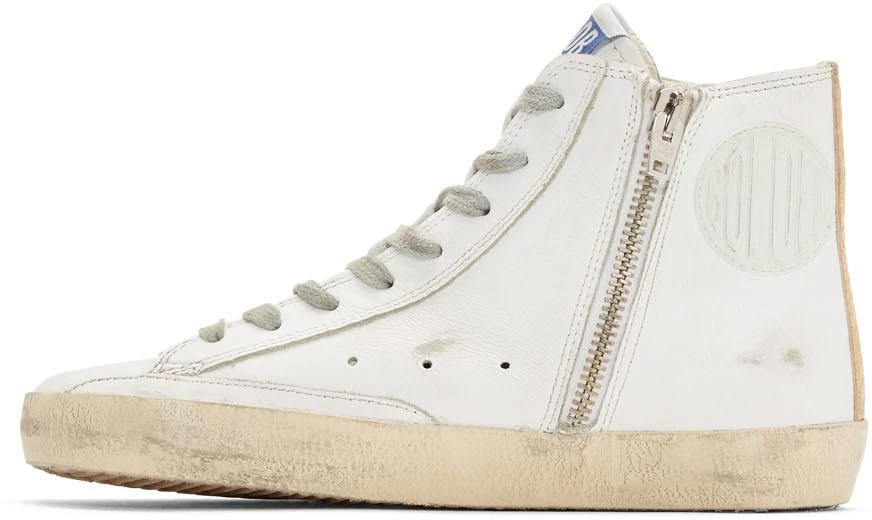 商品Golden Goose|White Cheetah Francy Sneakers,价格¥4119,第3张图片详细描述