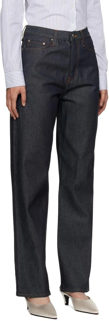 商品Totême|Navy Twisted Seam Jeans,价格¥3038,第2张图片详细描述