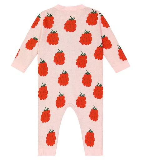 商品Tinycottons|婴幼儿 — Raspberries棉质与羊毛连身衣,价格¥576,第2张图片详细描述