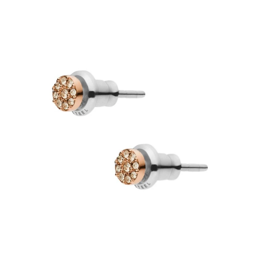 商品Fossil|Sadie Core Classics Stainless Steel Stud Earrings,价格¥301,第2张图片详细描述