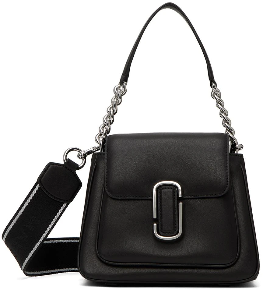 商品[国内直发] Marc Jacobs|【22cm*18cm*10cm】Black 'The J Marc' Satchel Bag,价格¥2289,第1张图片