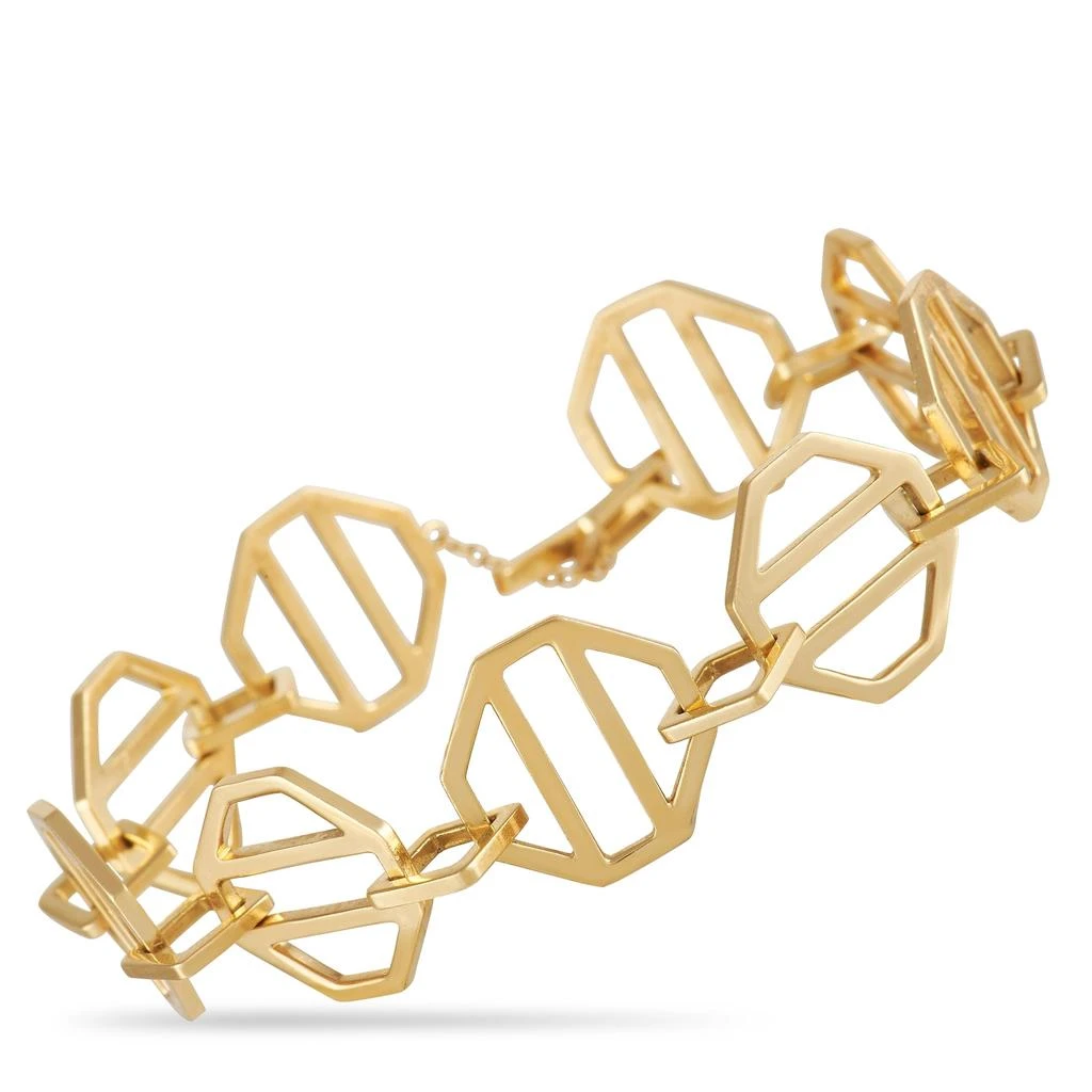 商品[二手商品] Tiffany & Co.|Tiffany & Co. Paloma Picasso 18K Yellow Gold Octagon Link Bracelet,价格¥31857,第1张图片