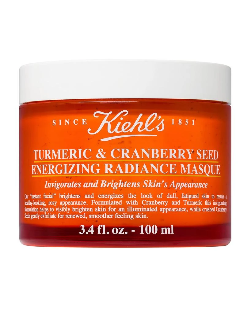 商品Kiehl's|Turmeric & Cranberry Seed Energizing Radiance Mask, 3.4 oz.,价格¥422,第1张图片