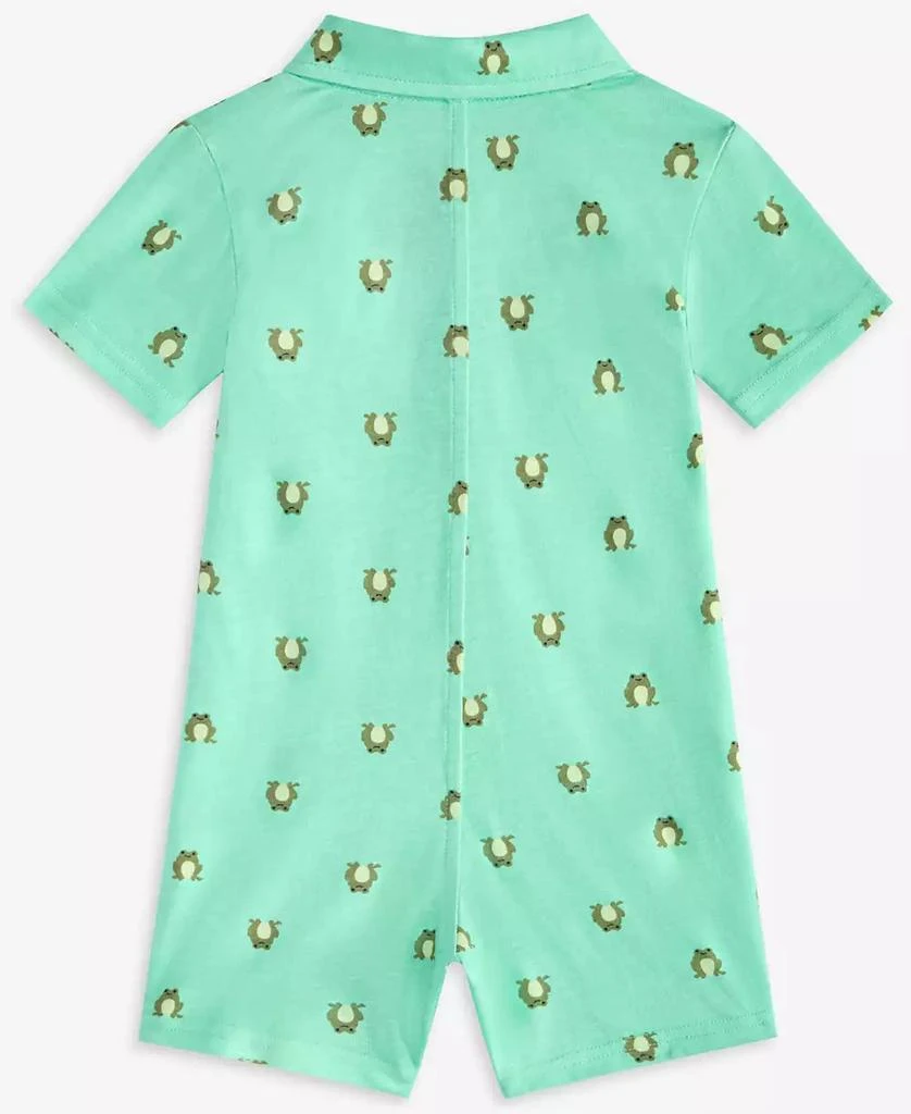 商品First Impressions|Baby Boys Jump Frog-Print Sunsuit, Created for Macy's,价格¥113,第2张图片详细描述