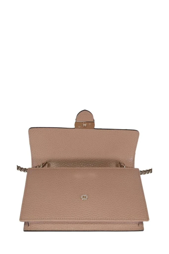 商品Gucci|Interlocking shoulder bag GG small beige leather,价格¥6941,第2张图片详细描述