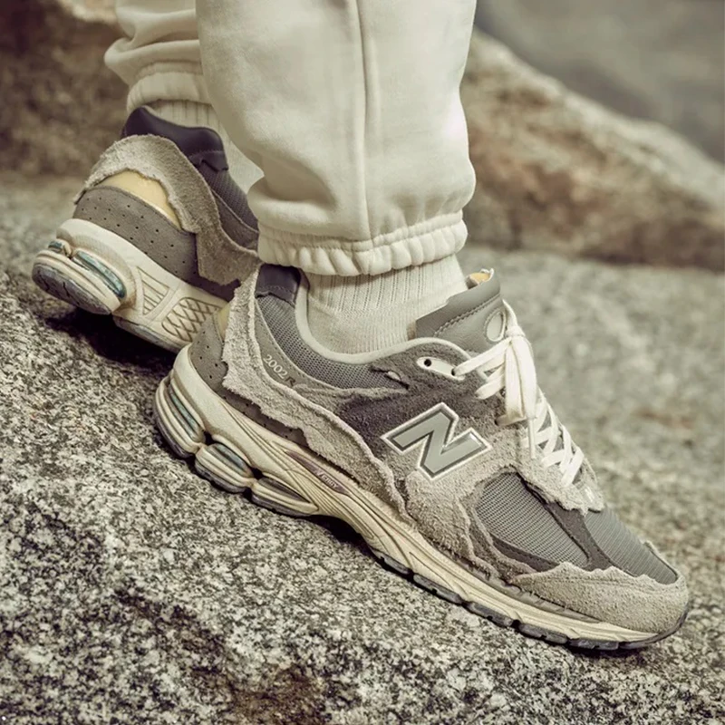商品[国内直发] New Balance|[预售3天]NB 2002R 复古百搭 麂皮 ABZORB 低帮跑步鞋 男女同款 云雨灰,价格¥705,第9张图片详细描述