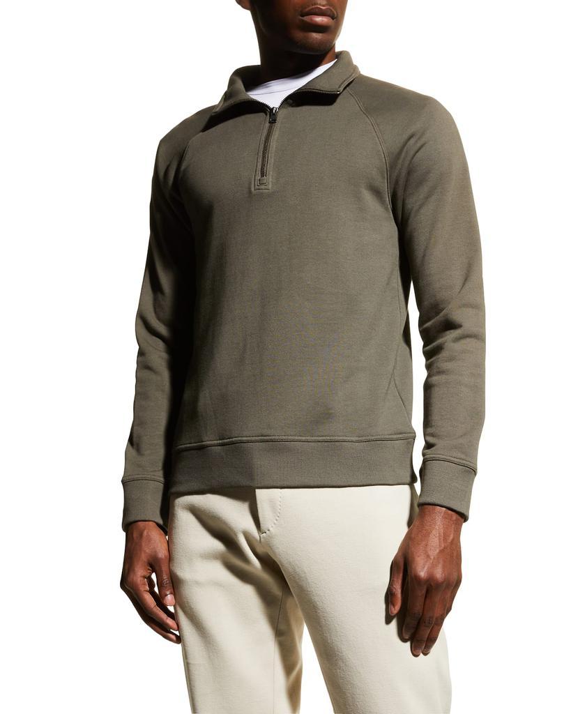商品Vince|Men's French Terry 1/4-Zip Sweater,价格¥1802,第5张图片详细描述